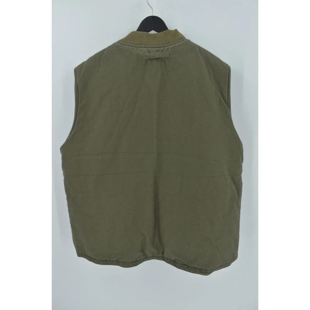 Legendary Whitetails Mens 3XL Cross Trail Canvas Vest Quilted Green